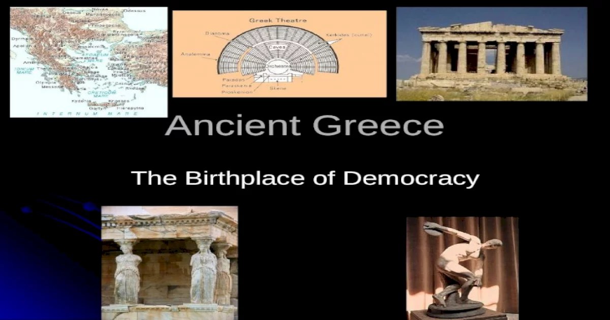 Ancient greece the birthplace of western individualism