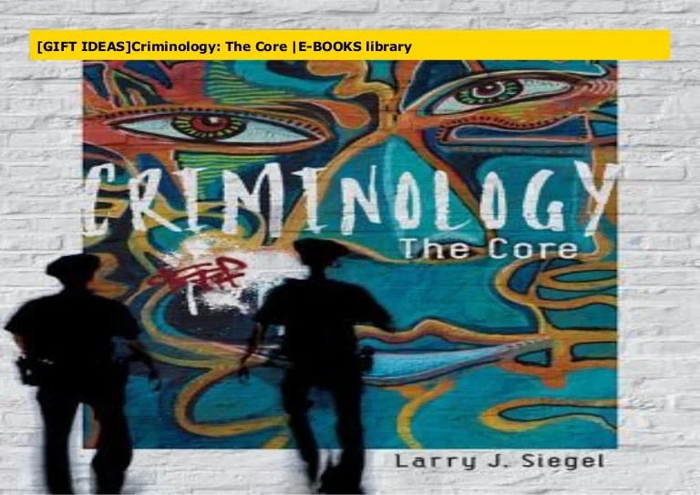 Criminology a sociological understanding 7th edition